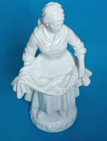 Fehér Herendi halárus kék márkajelzés