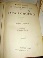 Georget Ohnet György: Sarah grófnő I. kötet