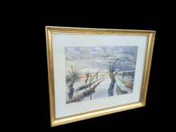 Képcsarnokos Festmény - Àradàs