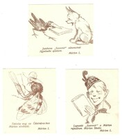 Márton Lajos: Cserkész Reklám cédula 1933