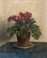 Hollós Holzer Károly: Virágcsendélet