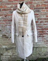 Sinsay világos színű bézs - drapp női szövetkabát