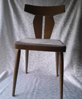 Vintage fa étkezőszék / Századközepi székek / Parasztházi székek / Ausztria / 1970-es évek Ret
