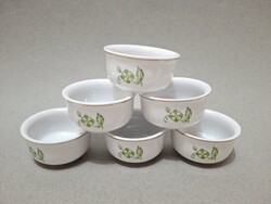 Hollóházi Erika mintás mini tálka készlet