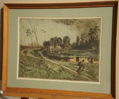 (N) Aszódi Weil Erzsébet (1901-1976) : Alkonyat