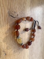 Töredékár!!! Különlegesség! Álomszép Gobi agate góbi sivatag Gobi desert achát karkötő bracelet