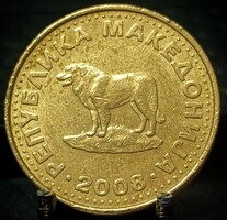 Észak Macedónia 1 Dénár, 2008 A09E6V