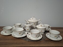 Zsolnay manófüles teás készlet