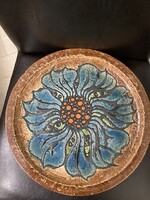 M Kiss Katalin 35cm fali tányér