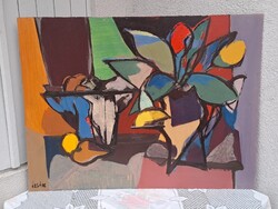 1,-Ft Izsák József képcsarnokos festmény