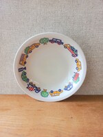 Alföldi Porcelán autós gyerek tányér - mély.