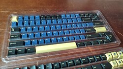 Angol MX Cherry profilos ABS Doubleshot Billentyű sapka készlet