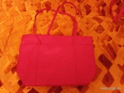 PIROS MŰBŐR, BÉLELT 4 FIÓKOS NAGY TÁSKA  AUSZTRÁLIÁBÓL, NEM HASZNÁLT.