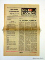 1989 február 17  /  ÉLET ÉS IRODALOM  /  Ssz.:  3779