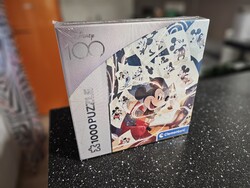 Clementoni Disney 100 Collection – Mickey Mouse 1000 db-os puzzle, bontatlan, Made in Italy