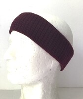 Kötött hajpánt, fülmelegítő (polár béléssel) 58-as fejkörméret