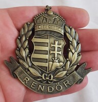 Rendőrség szolgálatért plakett