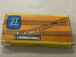 TT Zeuke 6810 (545/109) vasútmodell 2db váltó, eredeti dobozzal, jobbos és balos