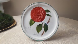 Villeroy & Boch"Camellia Eximia"porcelán dísztányér 1989