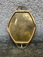 Larger marked Argentor copper tray - Jugendstil Art Nouveau