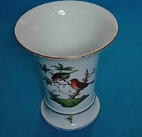 Herendi  váza Rotschild mintával 17,2 cm magas
