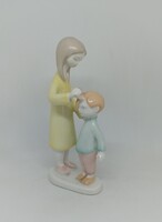 Aquincum porcelán Jó testvérek "RITKA festés"!