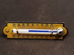 Antik német hőmérő bross