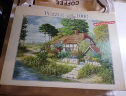 1000 piece puzzel all pieces are included. Great gift Idea for the holidays