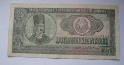 Románia  25  lei 1966
