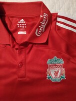 Adidas Liverpool mez, gazdagon hímzett, rendezett állapot , L-es méret UK: 46