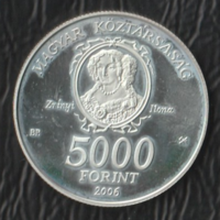 5000 Forint Zrínyi Ilona Munkácsi vár 2006