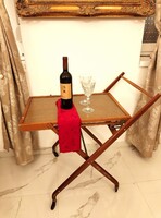 Fa szerviz asztal 1960' ( Mid-century stilusú)