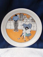 Ritka Alföldi  dísztányér