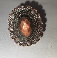 Antik réz gyűrű