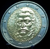 Szlovákia 2 euró, 2015 200. Évforduló - Ľudovít Štúr születése A18C3