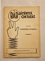 Lajos Kos: the technique of puppet theatre - scenography v.