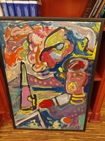 Csepeli Németh Miklós festmény