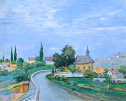 Halvax Gyula  festmény