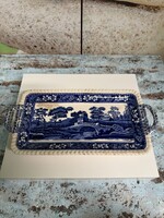 Copeland England Antik Fajansz Kínáló Tál A183