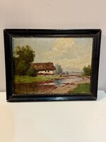 Neogrády László olaj festmény