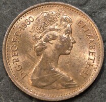 United Kingdom half, ½ penny, 1979.