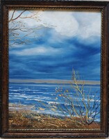 Szignózott  (Csáki - Maronyák J.) elképesztően szép olaj-farost festmény