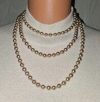 ARANY  színű gyöngysor