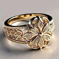 ÁTTÖRT MINTÁS ELEGÁNS GOLD FILLED GYŰRŰ, AMI NEM AKAD BELE SEMMIBE SEM, NAGYON SZÉP MINTÁZATÚ.