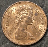 United Kingdom half, ½ penny, 1979.