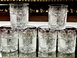 Csodás új Ajka kristály whiskys pohárkészlet