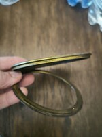 Biedermeier Empire kandalló asztali óra hàtsó ajtó tiszta rézből porvédő ,hogy megvédje a szervezet