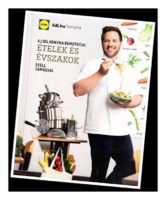 LIDL szakácskönyv  Új, fóliázott