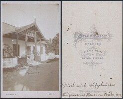 Szlovákia (Felvidék) Bártfafürdő (Bardejovské Kúpele) - Fotográfus: Divald Károly 1873