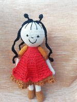 Bogyó és Babóca Kata, a sárga hátú katicalány (horgolt)